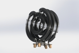 electrical resistance finned