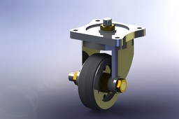Castor wheel
