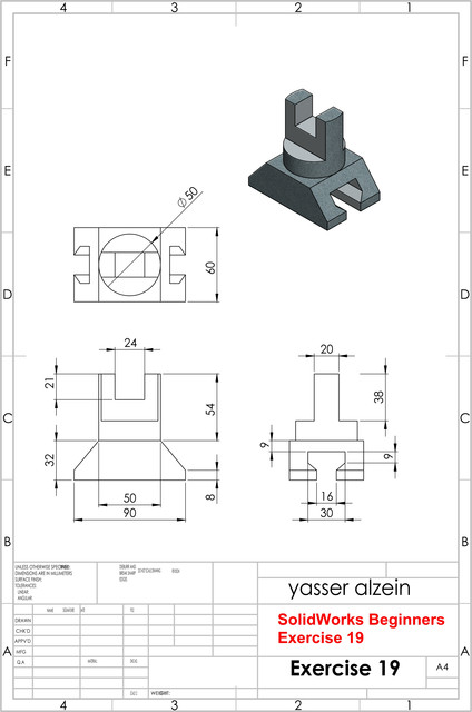solidworks tutorial - basic part for beginner |... Free CAD Designs, Files & 3D Models | The GrabCAD Community Library