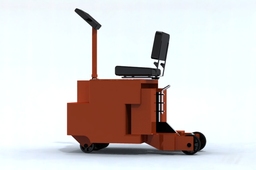 Electric tractor vehicle