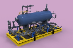 test separator skid