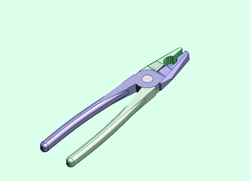 Pliers 3D CAD Model Library GrabCAD