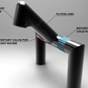 Damixa - 2 handle mixers - FreeStyler Design 1 