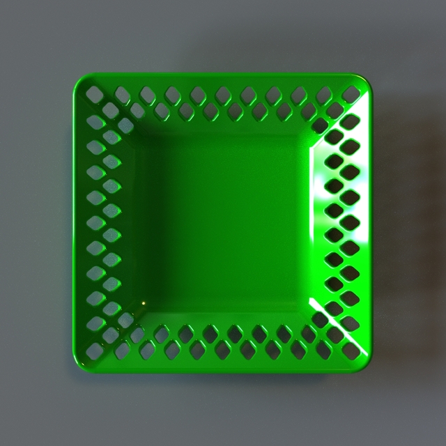 Square dish