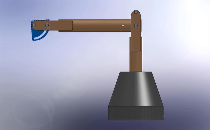 Solar panel fixture post with a buried anchor