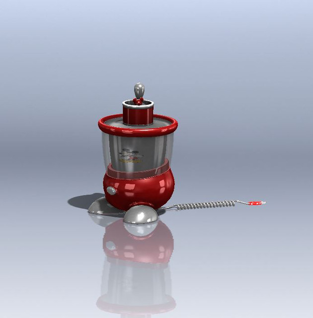 Ice Cream Maker 3D CAD Model Library GrabCAD