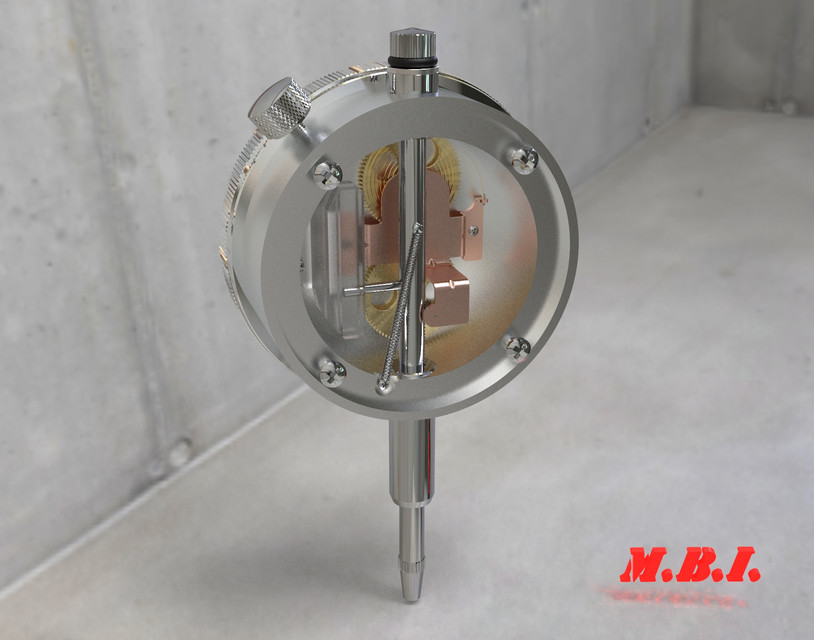 Dial Test Indicator 3D CAD Model Library GrabCAD