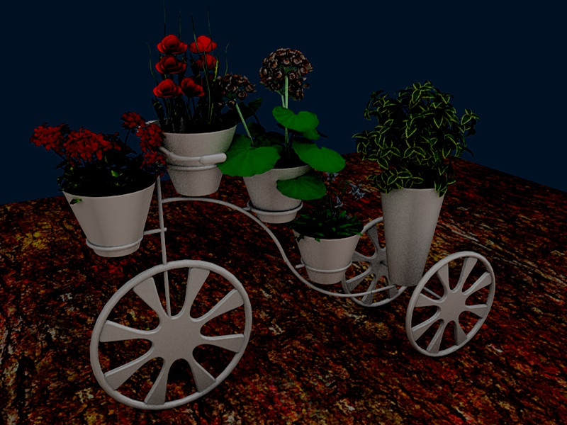 DECORATIVE FLOWER STAND 7