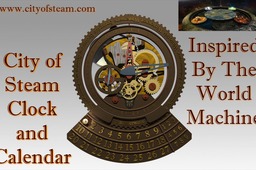 City of Steam Clock and Calendar