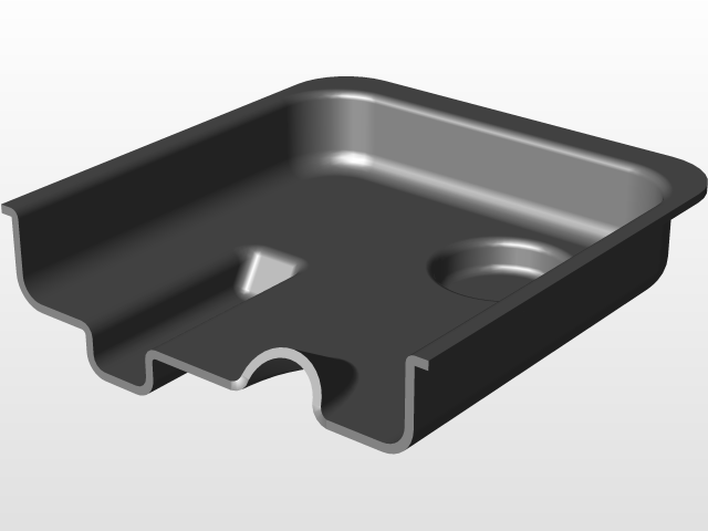 Bracket with surfacing