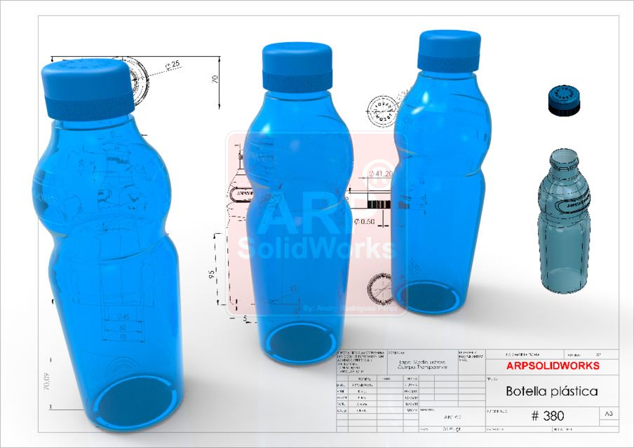 Plastic bottle - 380