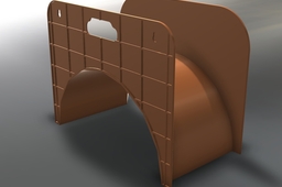 Wall base for hose