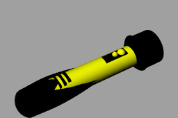 Epic Torch w/ Grip made using Rhino.