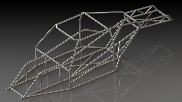 Drag Racing Car's Framework