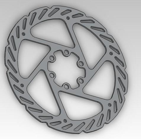 Bicycle disc brake rotor
