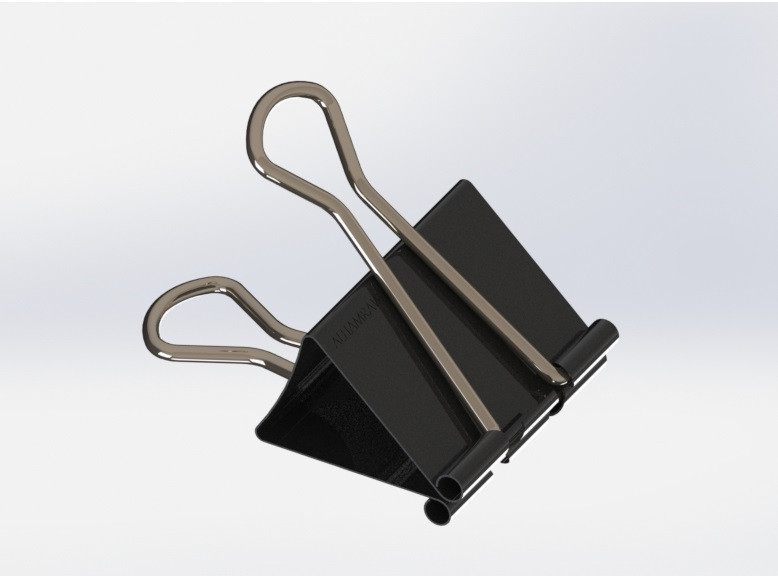 #008 - PaperClip | 3D CAD Model Library | GrabCAD