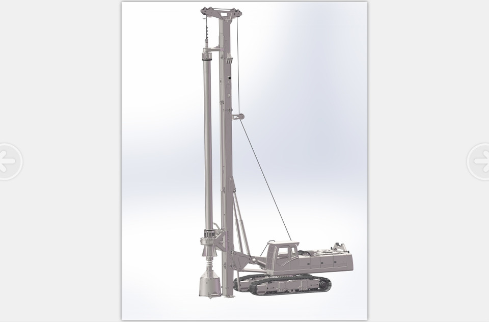 Piling Rig Machine Cad Block Rotary Drilling Rig Cad , rotary drilling rig–partyFree CAD Blocks – OCOP