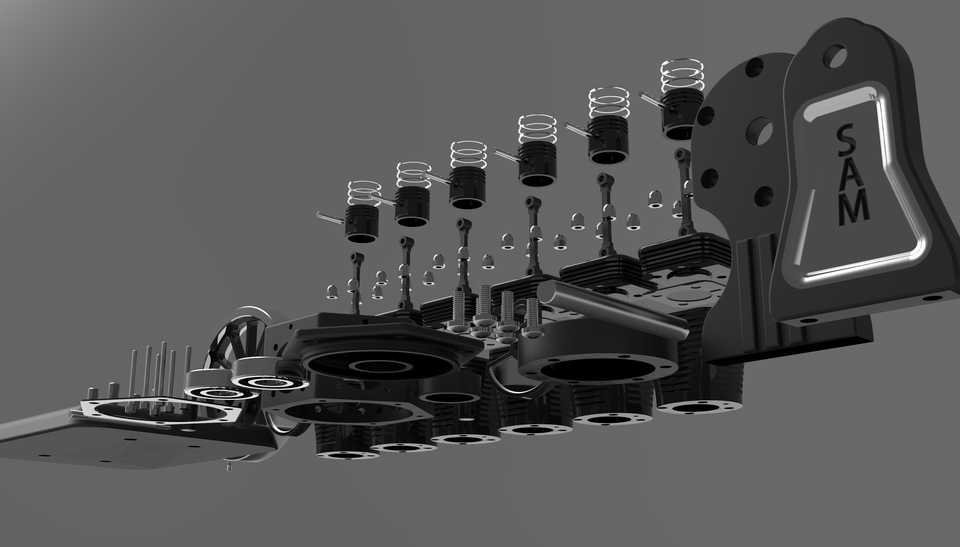 Radial Engine - SAM