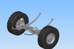 Rally Truck front axle