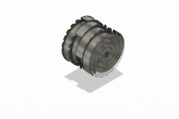 Archimedean spiral drum