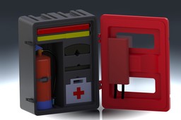 fire extinguisher box