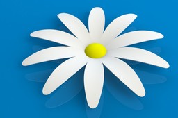 Flower for 3D print
