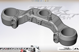 Yamaha TRX 850 lower yoke