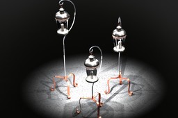 3 Lanters and Stands