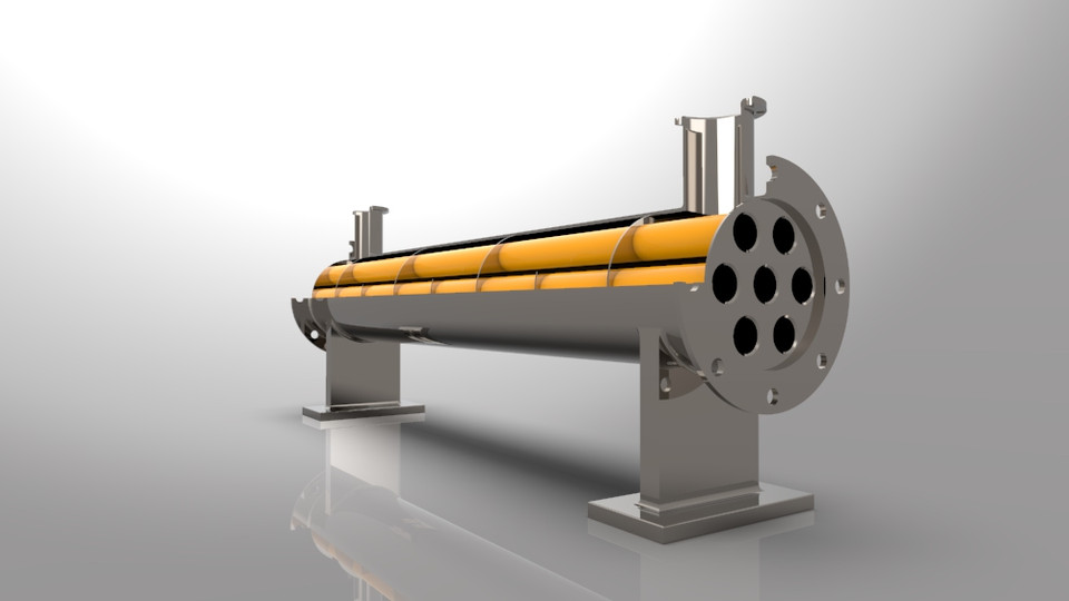 solidworks flow simulation tutorial heat exchanger party