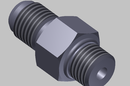 Fitting -3 SAE Flared to SAE Straight O-Ring
