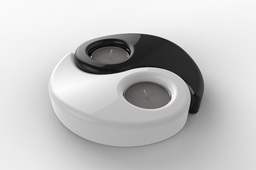 yinyang candle holder