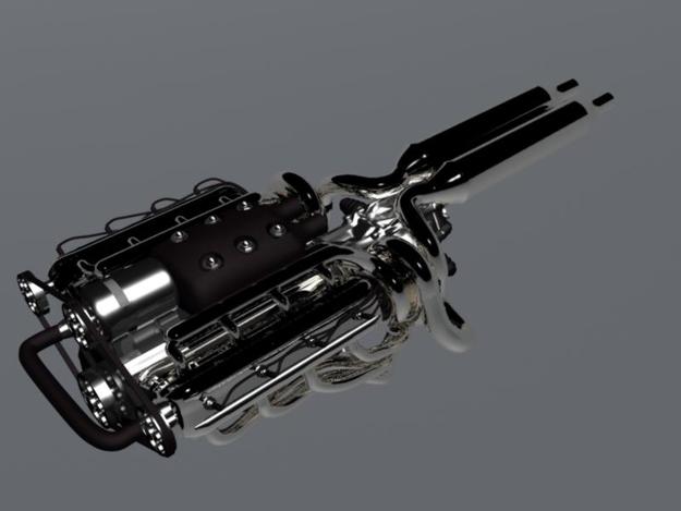 Trophy Truck Engine