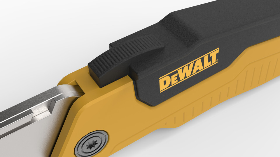 Box Cutter Knife 3D CAD Model Library GrabCAD