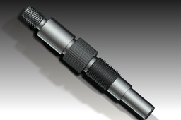 Knurled Threaded Shaft