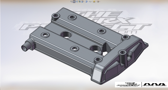 Yamaha TRX 850 cylinder head cover