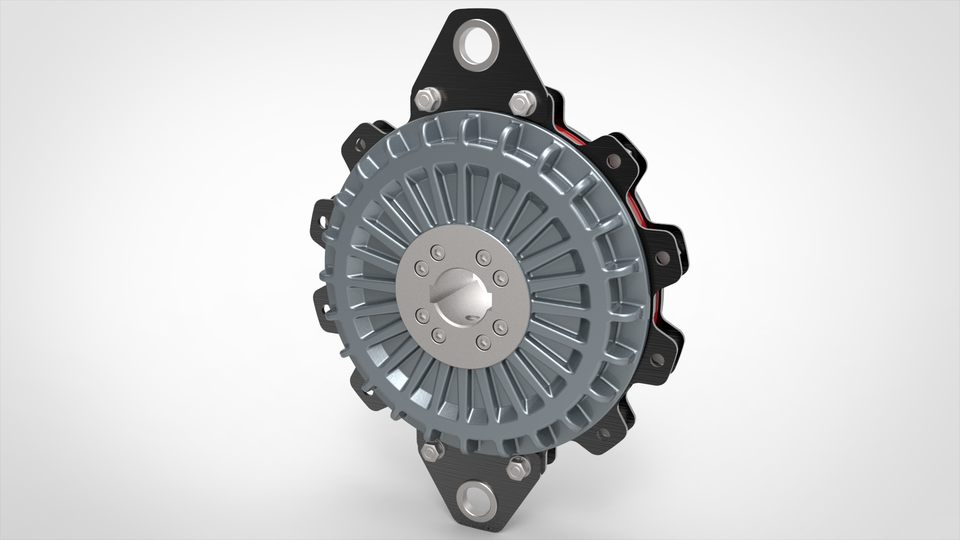 GOIZPER Pneumatic ClutchBrake Unit 3D CAD Model Library GrabCAD