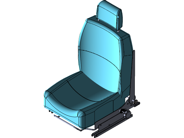 Car Seat Mechanism in Solidworks | Basic motion Animation