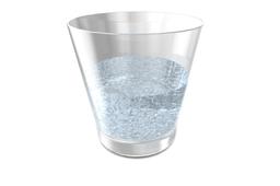 Glass of water