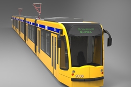 Siemens Combino Supra tram