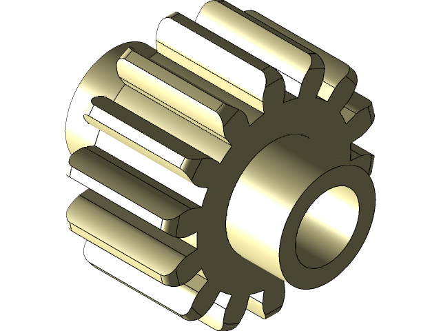 Animated. External Spur Gear Transmission 1 | 3D CAD Model Library ...