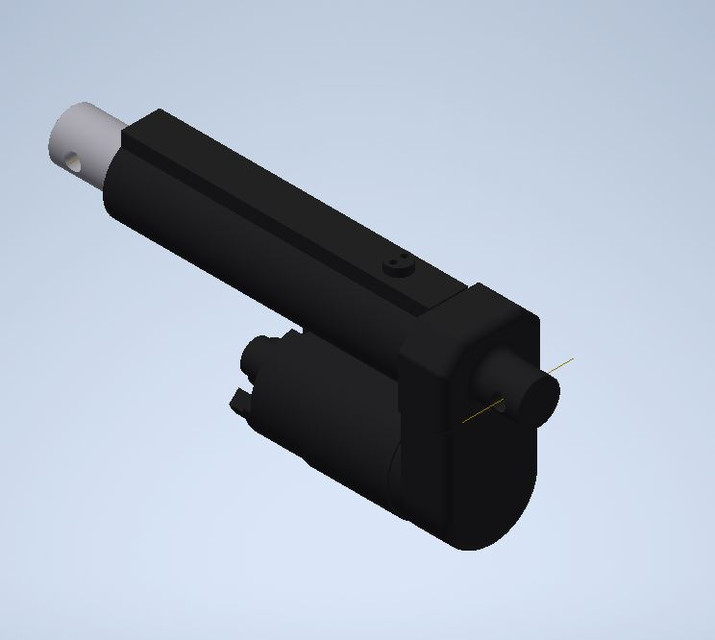 Linear Actuator 3D CAD Model Library GrabCAD