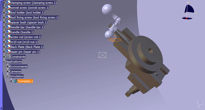 Tool head of a shaping machine