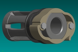 NATO/Mil-Spec A2 Flash Hider QD Mount (Suppressor)