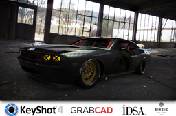 Dodge Challenger by Le Clainche