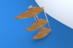 Shelf for flowerpots