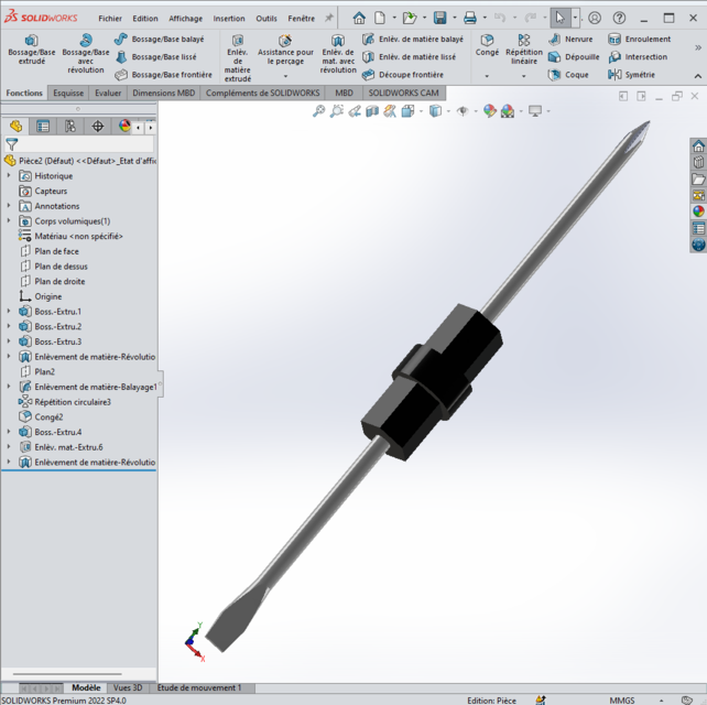 Screwdriver 3D CAD Model Library GrabCAD