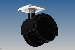 Twin Wheel Castor 