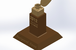 Italics award trophy 2