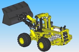 Lego Technic 8464 Front-End Truck