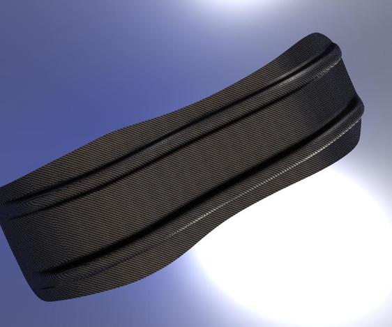 Recumbent Carbon fiber seat